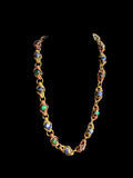 1/1 alternating dragons eye necklace